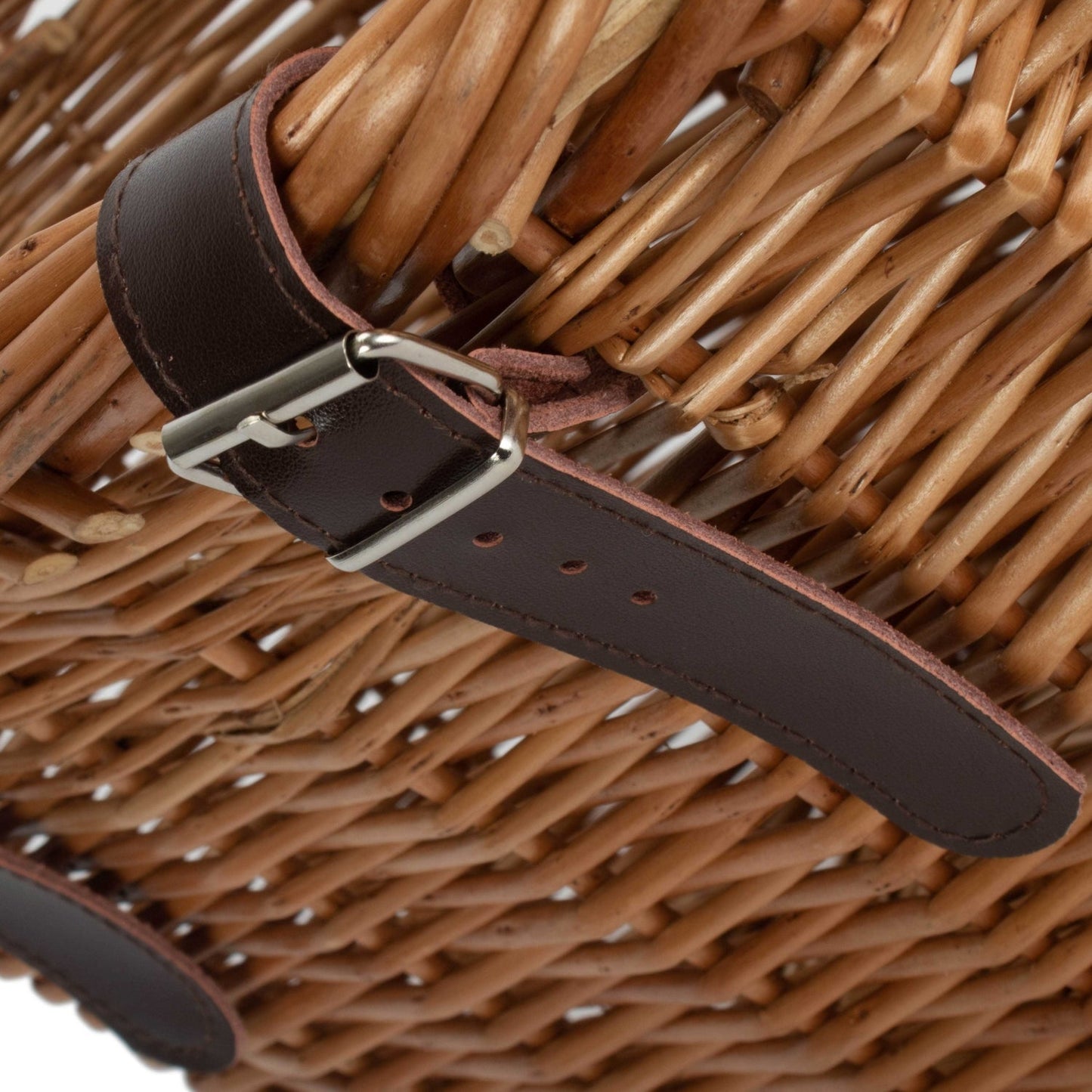 Front Fixing Heritage Oval Wicker Bicycle Basket