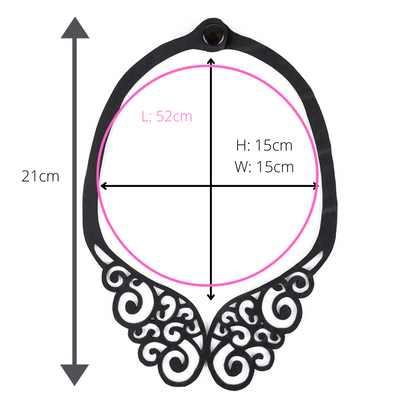 Wing Intricate Necklace-3