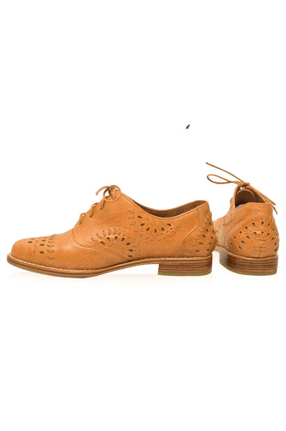 Heartbreak Leather Oxfords (Sz. 5, 8.5, 10)-3