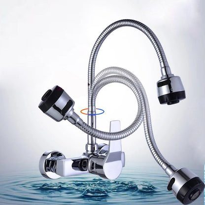 Hot and Cold Wall-Mounted Kitchen Faucet-0
