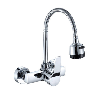 Hot and Cold Wall-Mounted Kitchen Faucet-1