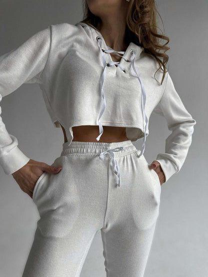 white stylish tracksuit women UK