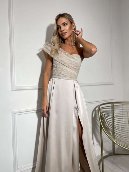 Elegant Formal Asymmetrical Maxi Dress-15