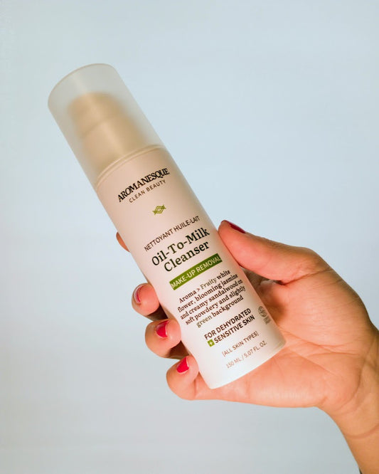 Aromanesque Oil-To-Milk Cleanser [For Sensitive Skin]-1