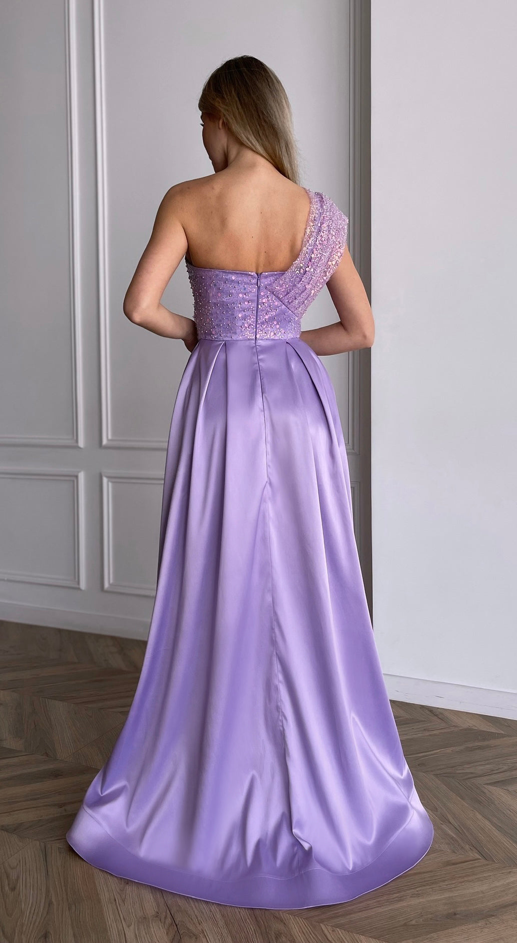 Elegant Formal Asymmetrical Maxi Dress-24