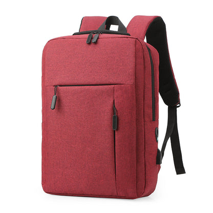 Premium Grey Fashion Backpack Spacious Durable Travel-Friendly – Free Your Hands for Daily Commute-3