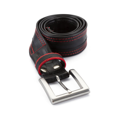 Recycled Bicycle Inner Tube Vegan Belt-5