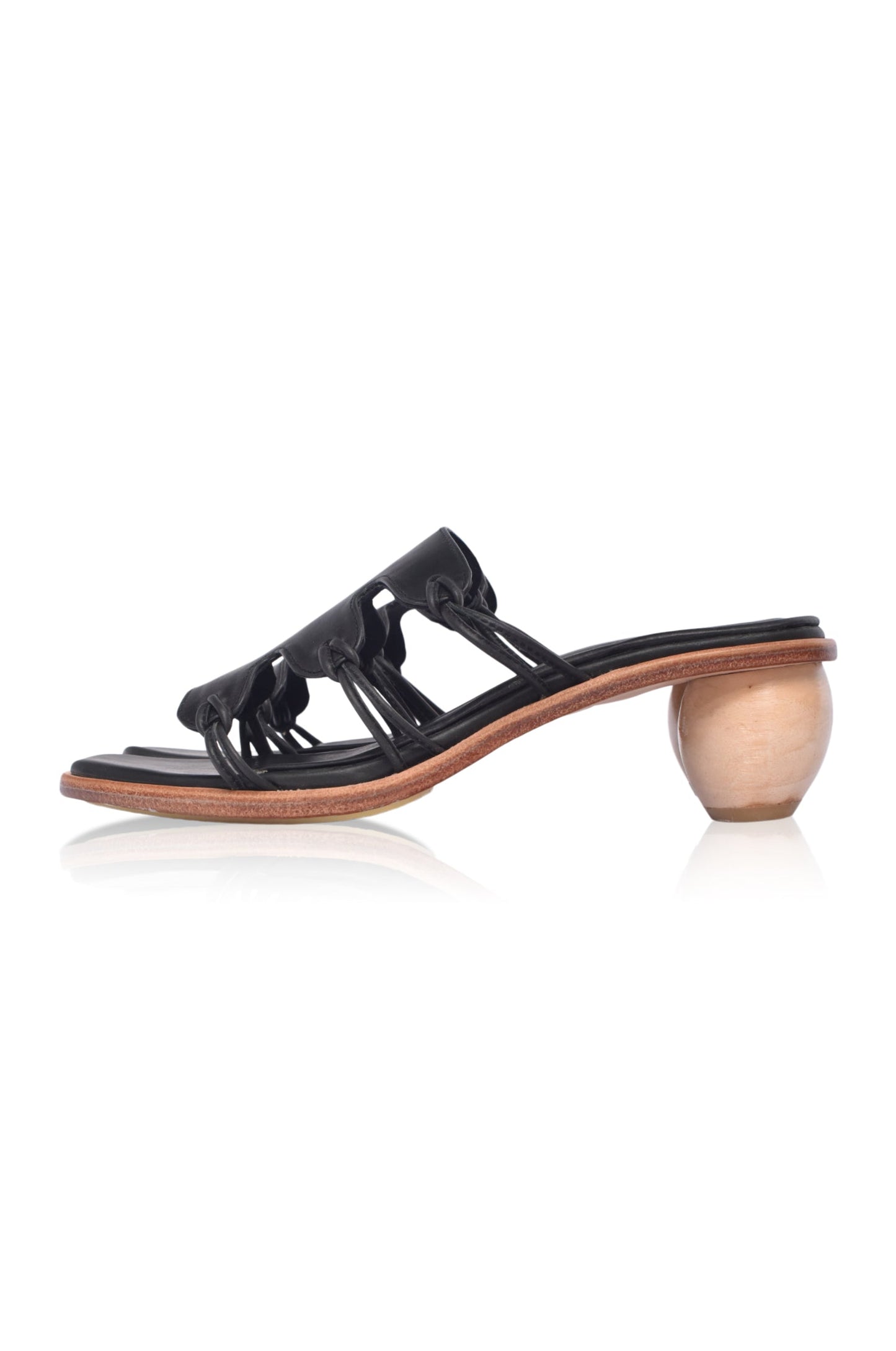 Ibiza Round Heel Mules-5