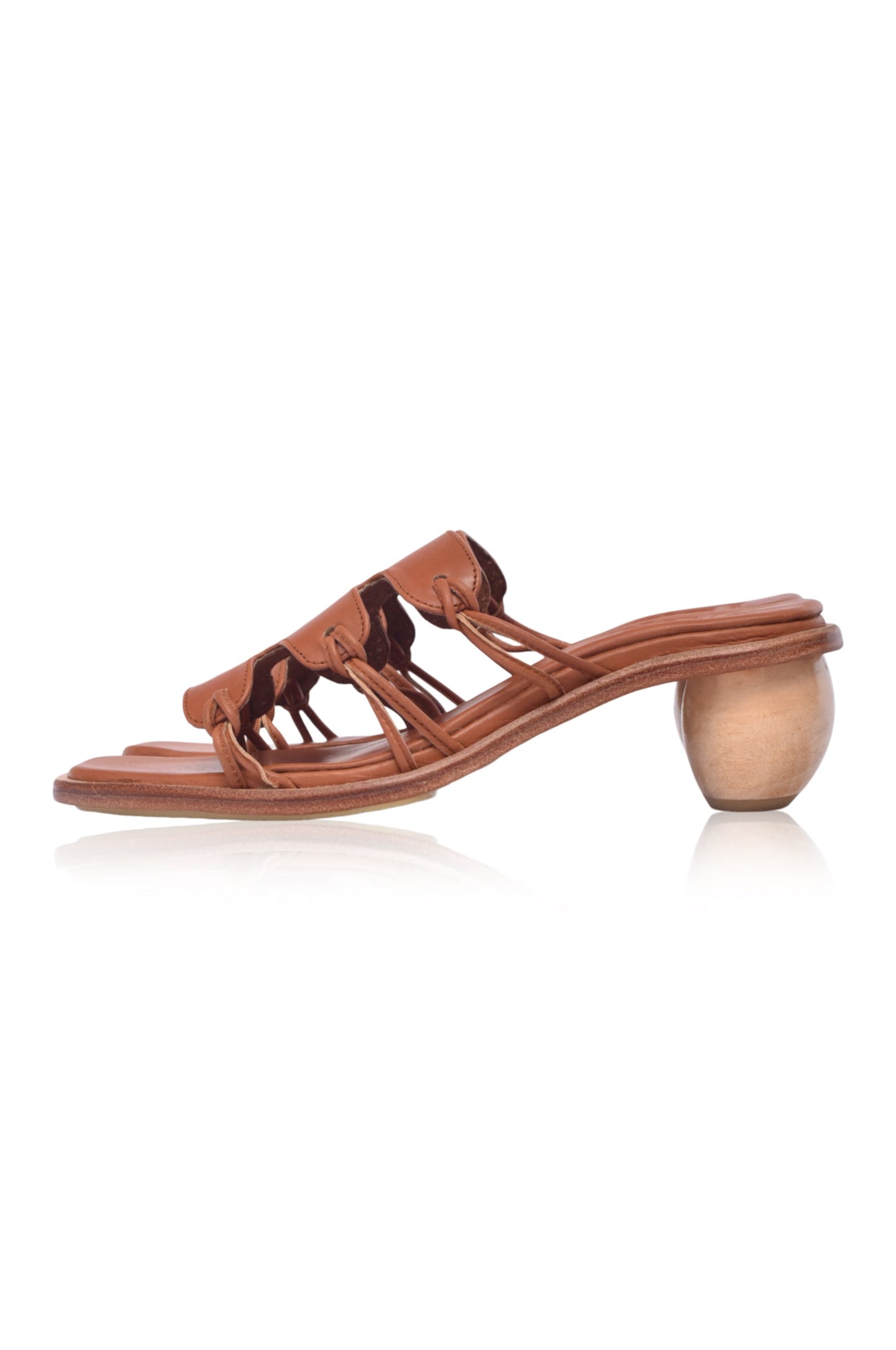 Ibiza Round Heel Mules-7