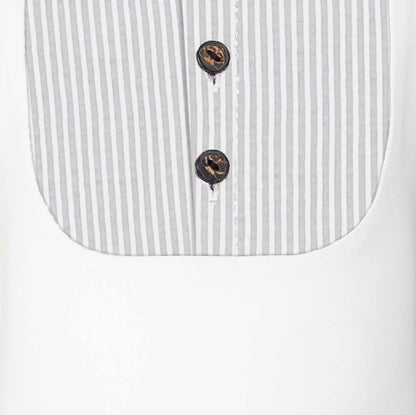 Baby Playsuit in White-2