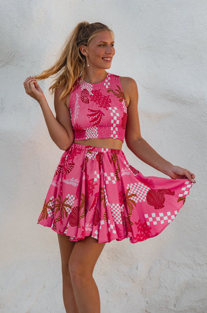 Island Days Mini Skirt (Sale)-6
