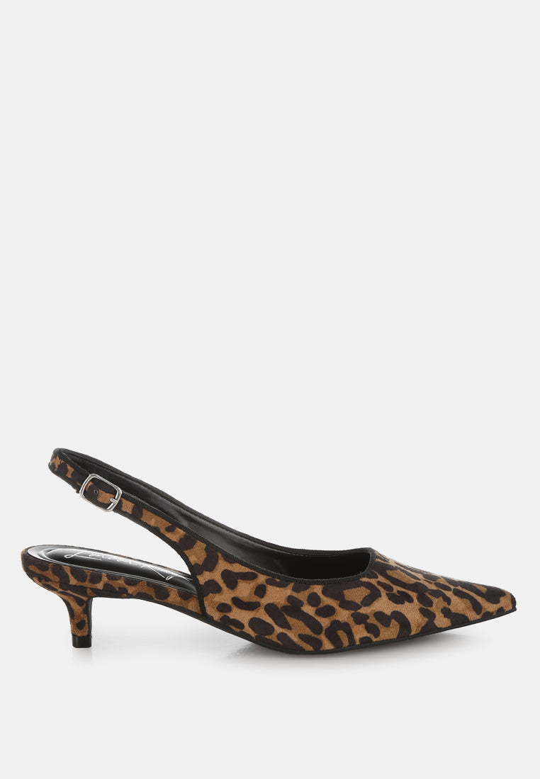 Jahzara Slingback Kitten Heel Sandals-0