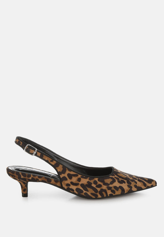 Jahzara Slingback Kitten Heel Sandals-0