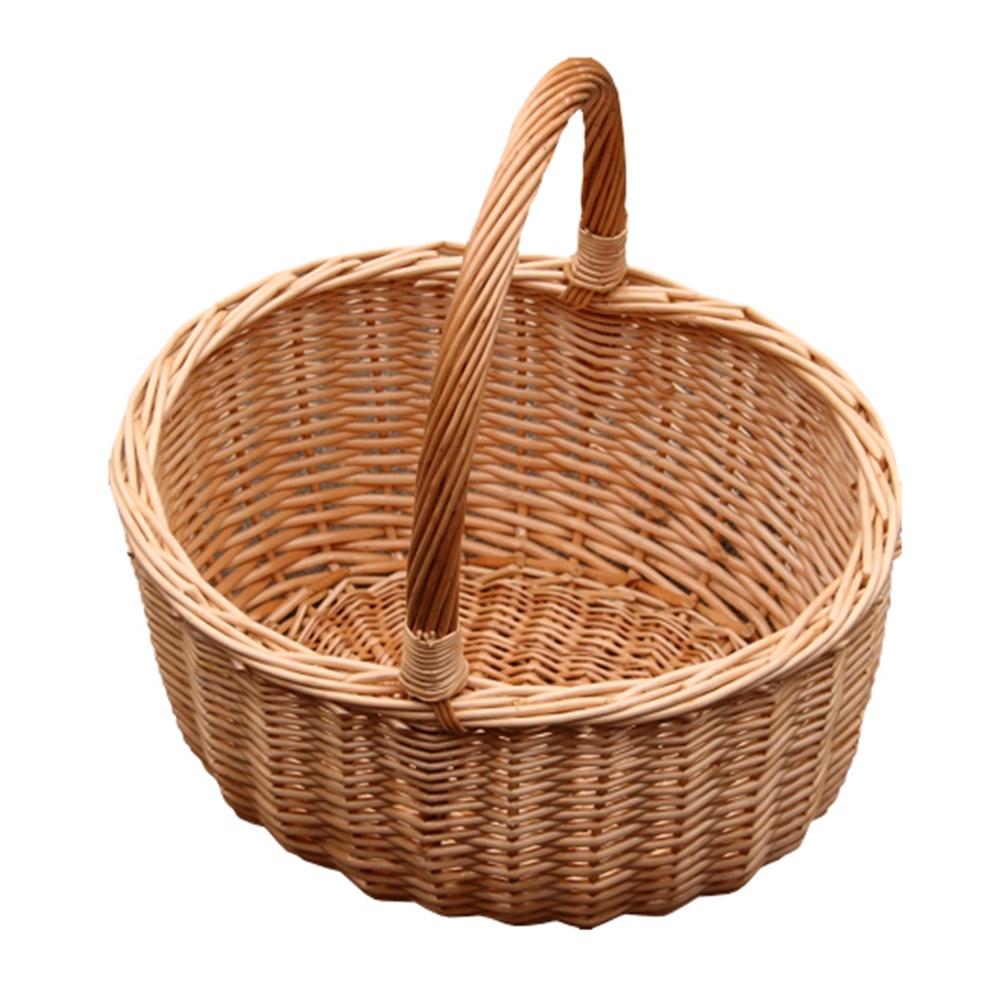 Jumbo Buff Hollander Wicker Shopping Basket-0