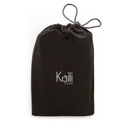 K10655BB | Mini clutch/keychain made of genuine full-grain leather, Volanata. Dark Brown color. Polished Nickel Accessories. Dimensions: 12.5 x 7.5 x 7.5 cm. Packaging: Tnt bag-4
