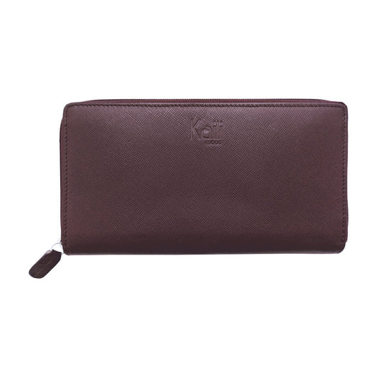 K10838XB | Women's Wallet in Saffiano Genuine Leather. Bordeaux color. 6 credit card slots. Size when closed: 18.5 x 10 x 2.5 cm. Packaging: hard bottom/cover Gift Box-0