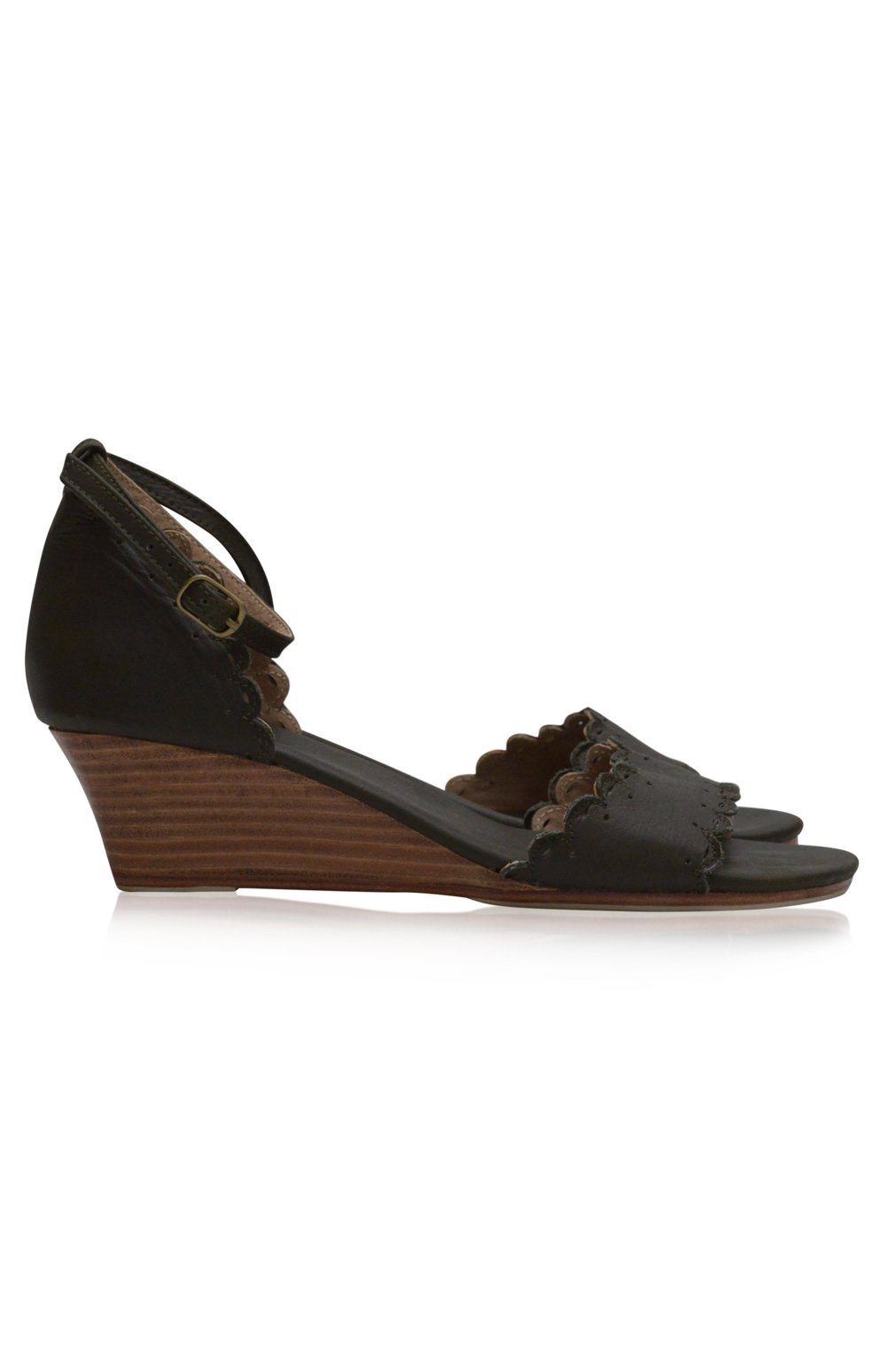 Dreamland Leather Wedges-1