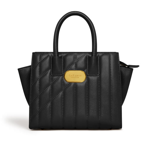 Mini Demi Tote Bag in Black-1