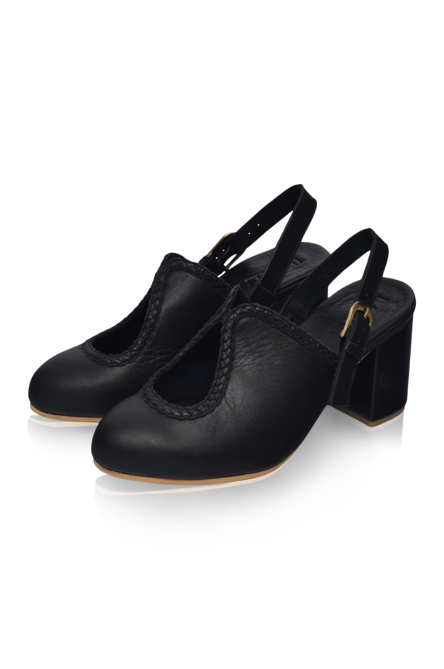 Lola Leather Mules-1