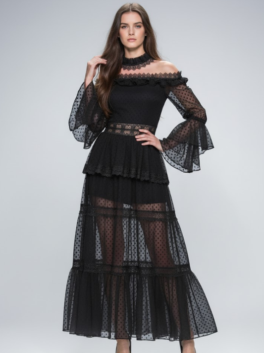 Long Black Party Dress MEATPACKING: Prêt-à-Porter Line BYMANYC ® New York-1