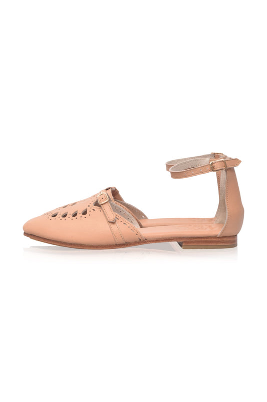 Lycette Pointy Toe Ballet Flats-1