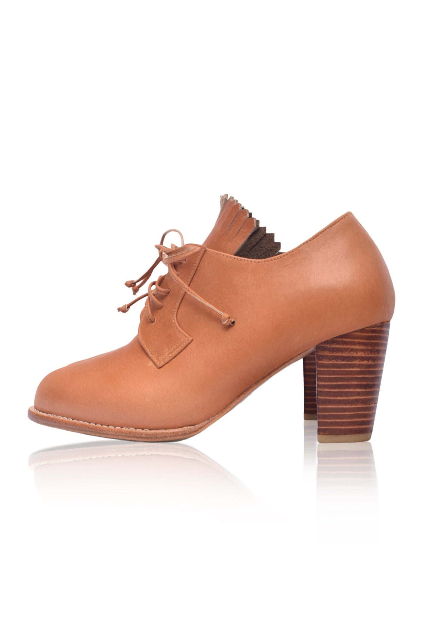 Lyon Lace-up Leather Oxfords-6