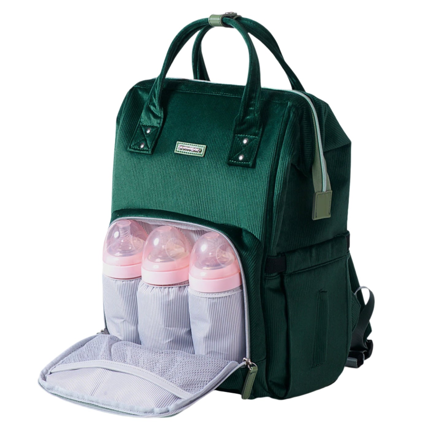 Corduroy Diaper Backpack-1