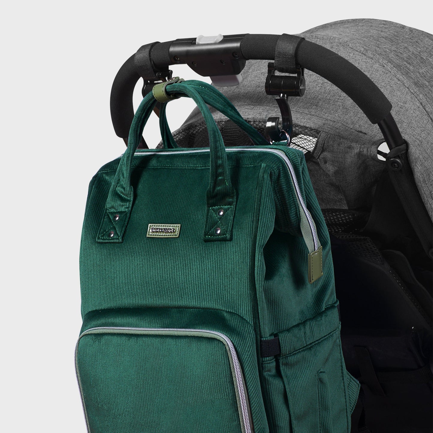 Corduroy Diaper Backpack-3