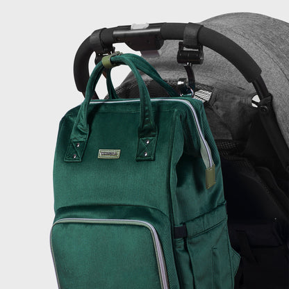 Corduroy Diaper Backpack-3