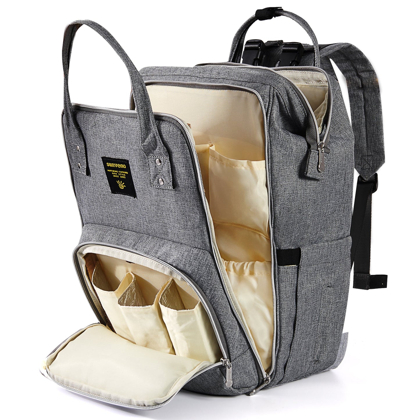 Open-Wide Diaper Backpack-0
