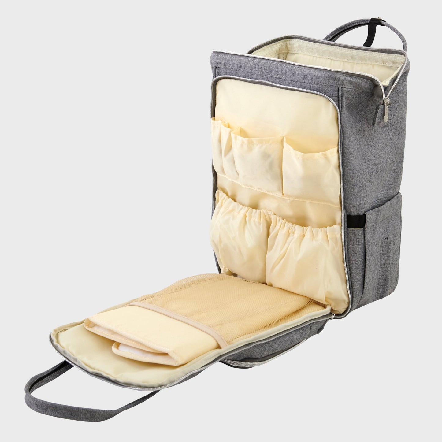Open-Wide Diaper Backpack-2