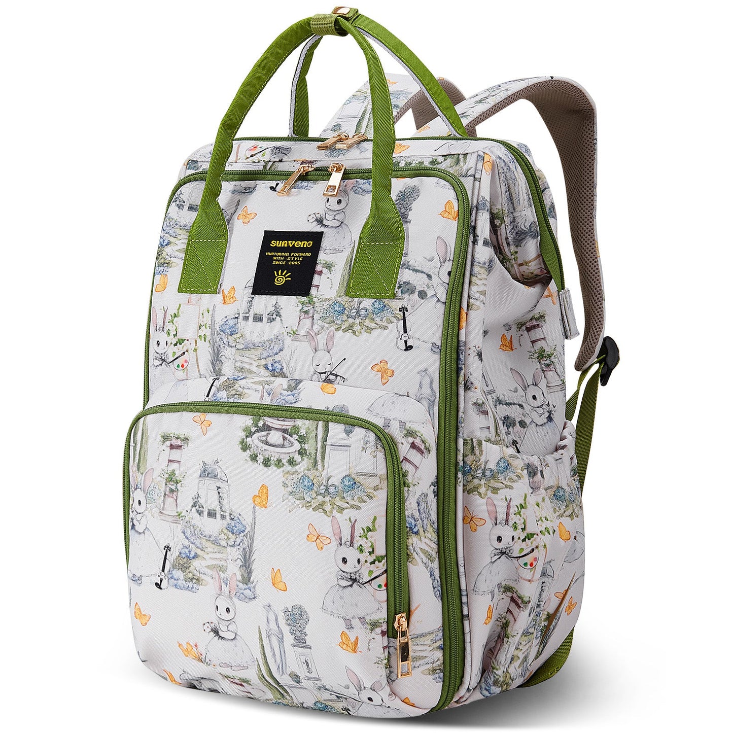 Wide Open Frame Diaper Bag Backpack-0