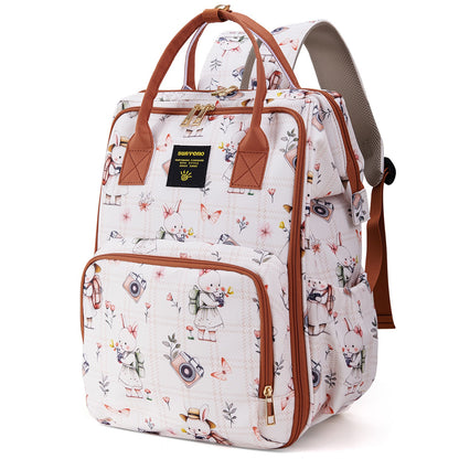 Wide Open Frame Diaper Bag Backpack-6
