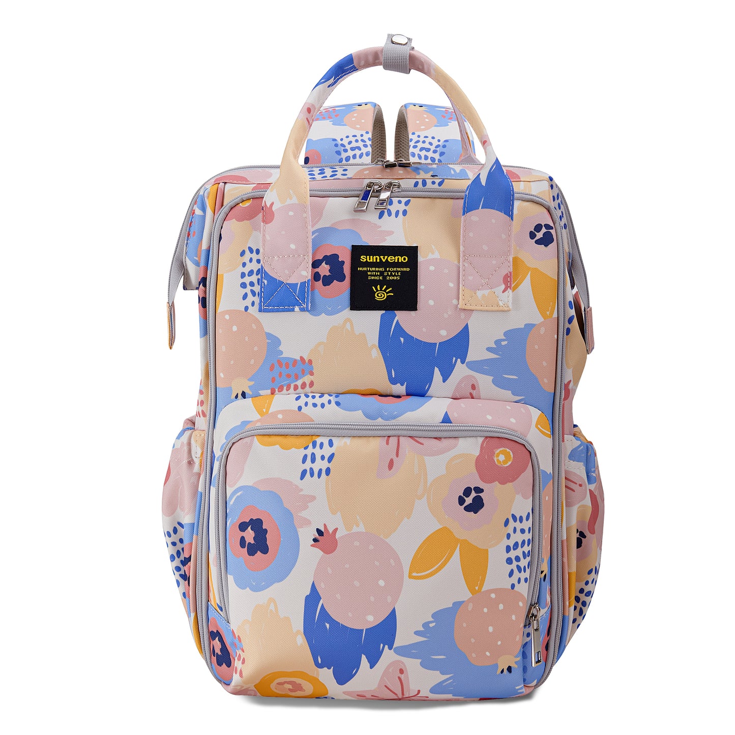 Wide Open Frame Diaper Bag Backpack-7