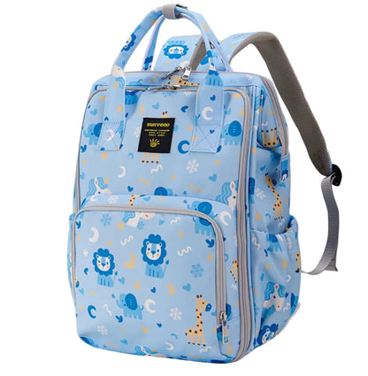 Wide Open Frame Diaper Bag Backpack-5