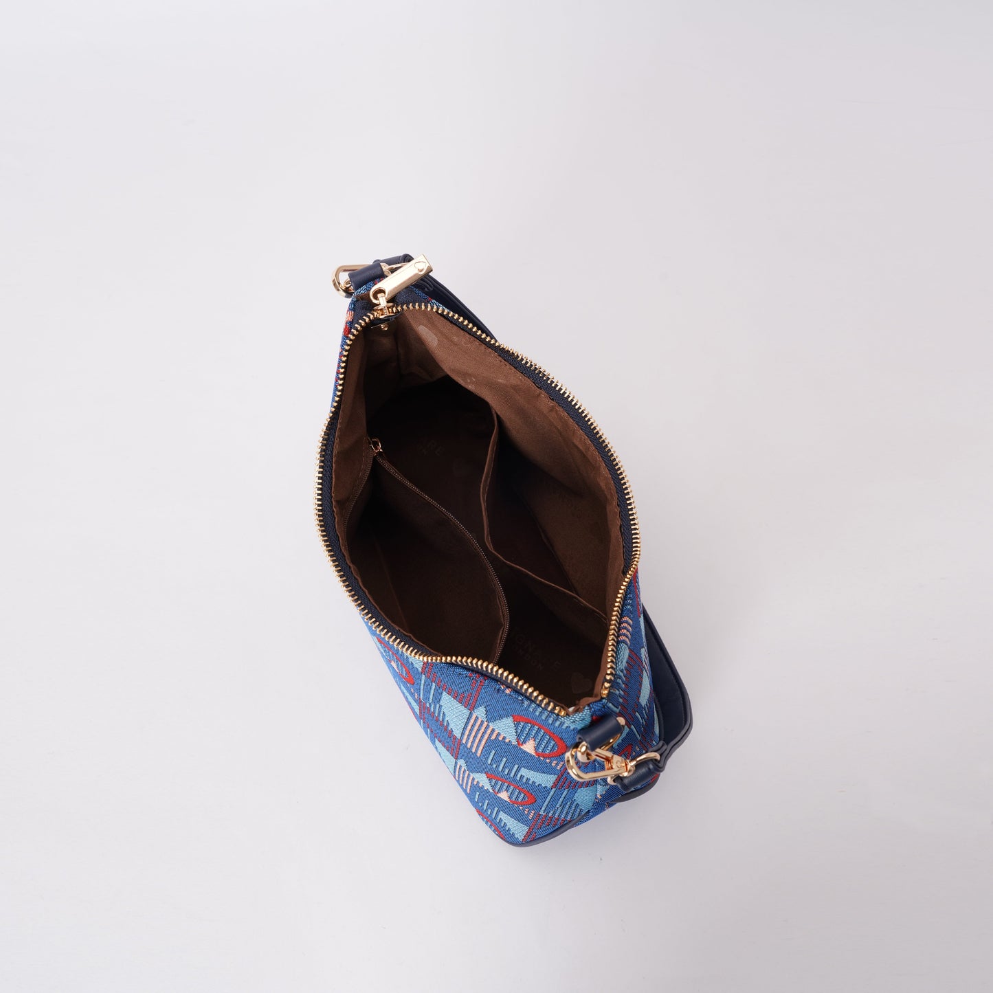 Signare London - Moon Handbag TFL Piccadilly Moquette Mind the Gap-4
