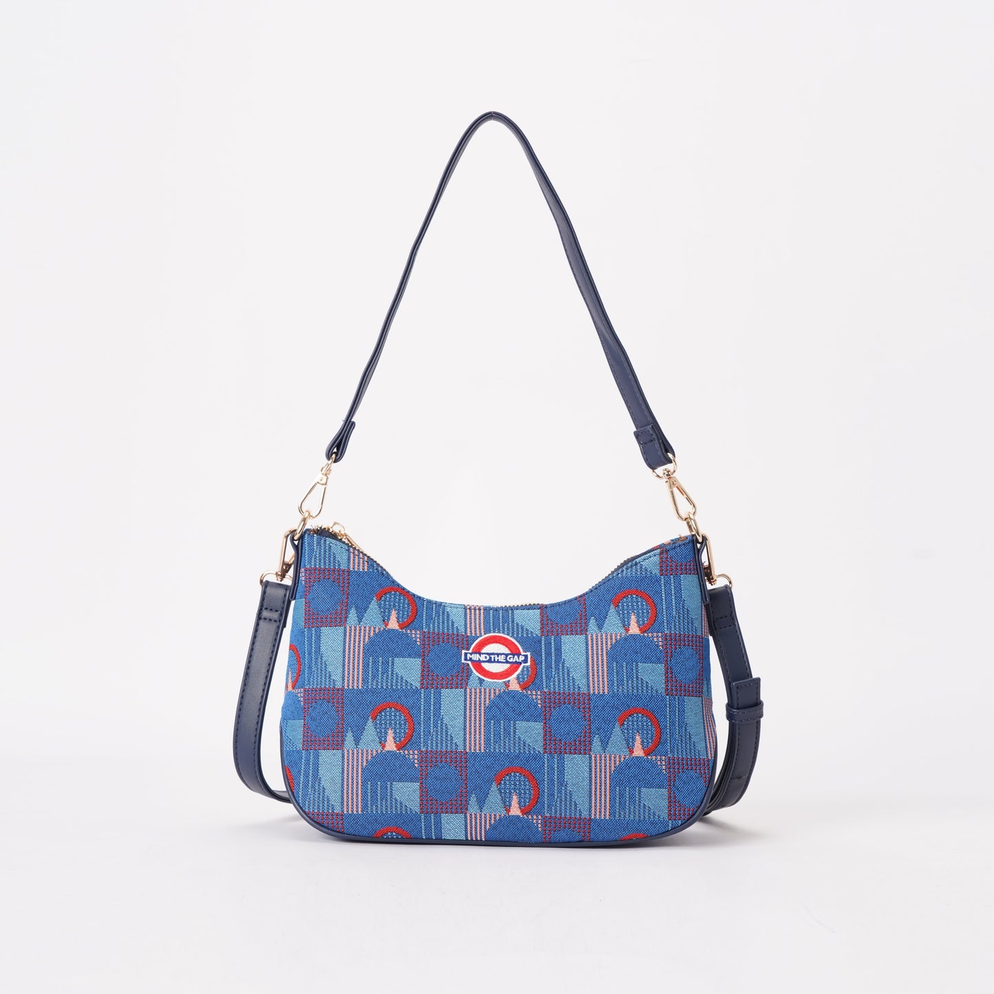 Signare London - Moon Handbag TFL Piccadilly Moquette Mind the Gap-0