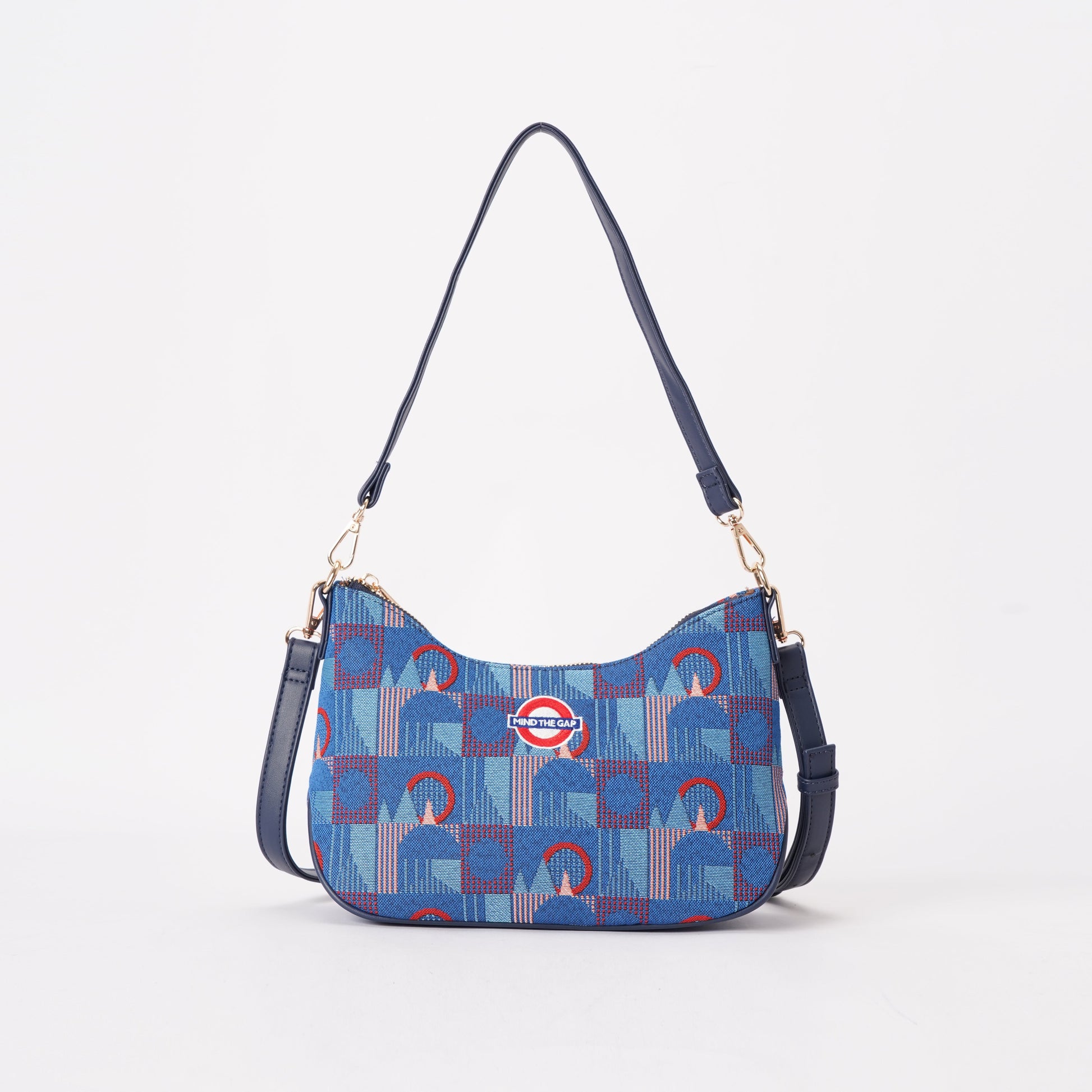 Signare London - Moon Handbag TFL Piccadilly Moquette Mind the Gap-0