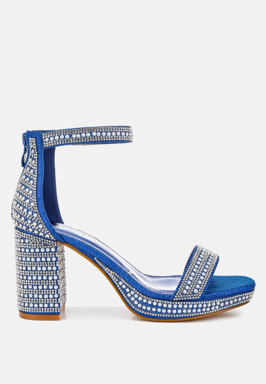 Mejuri Rhinestones And Pearl Embellished Sandals-0