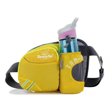 Wautton Outdoor Hiking Walking Waist Pack With Bottle Holder-8