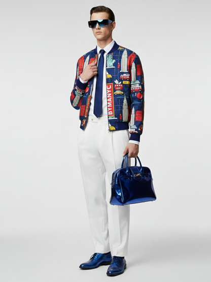 Men's CHELSEA Bomber Jacket BYMANYC ® New York-1