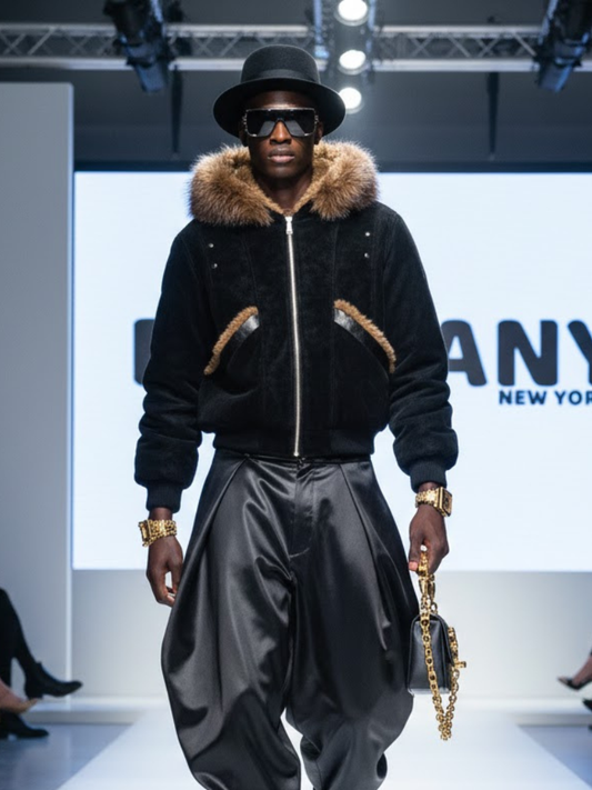 Men's Jacket VEGAN SOHO NYFW Colecction BYMANYC ® New York-0