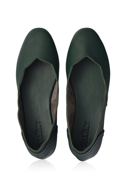 Milan Leather Ballet Flats-4