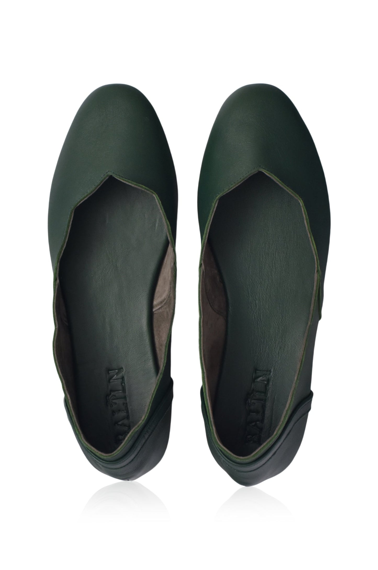 Milan Leather Ballet Flats (Sz. 4, 9, 9.5 & 11)-1