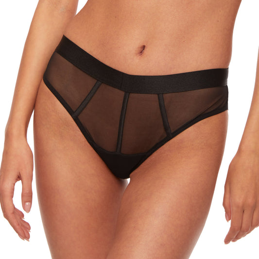 Sheer Mesh Brazilian Panty Kinga Mist-0