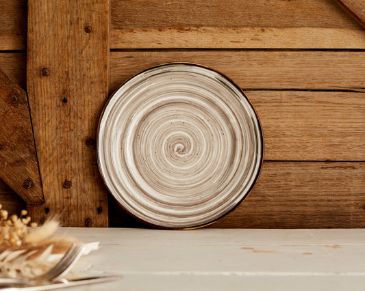 Hanoi Porcelain Round Starter Plate-0