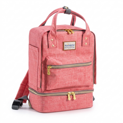Double Layer Breast Milk Cooler Bag & Nursing Backpack-4