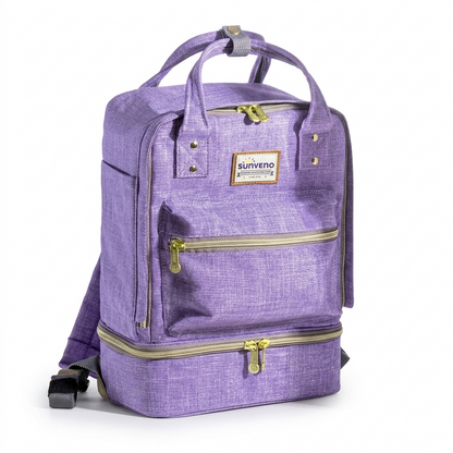 Double Layer Breast Milk Cooler Bag & Nursing Backpack-5