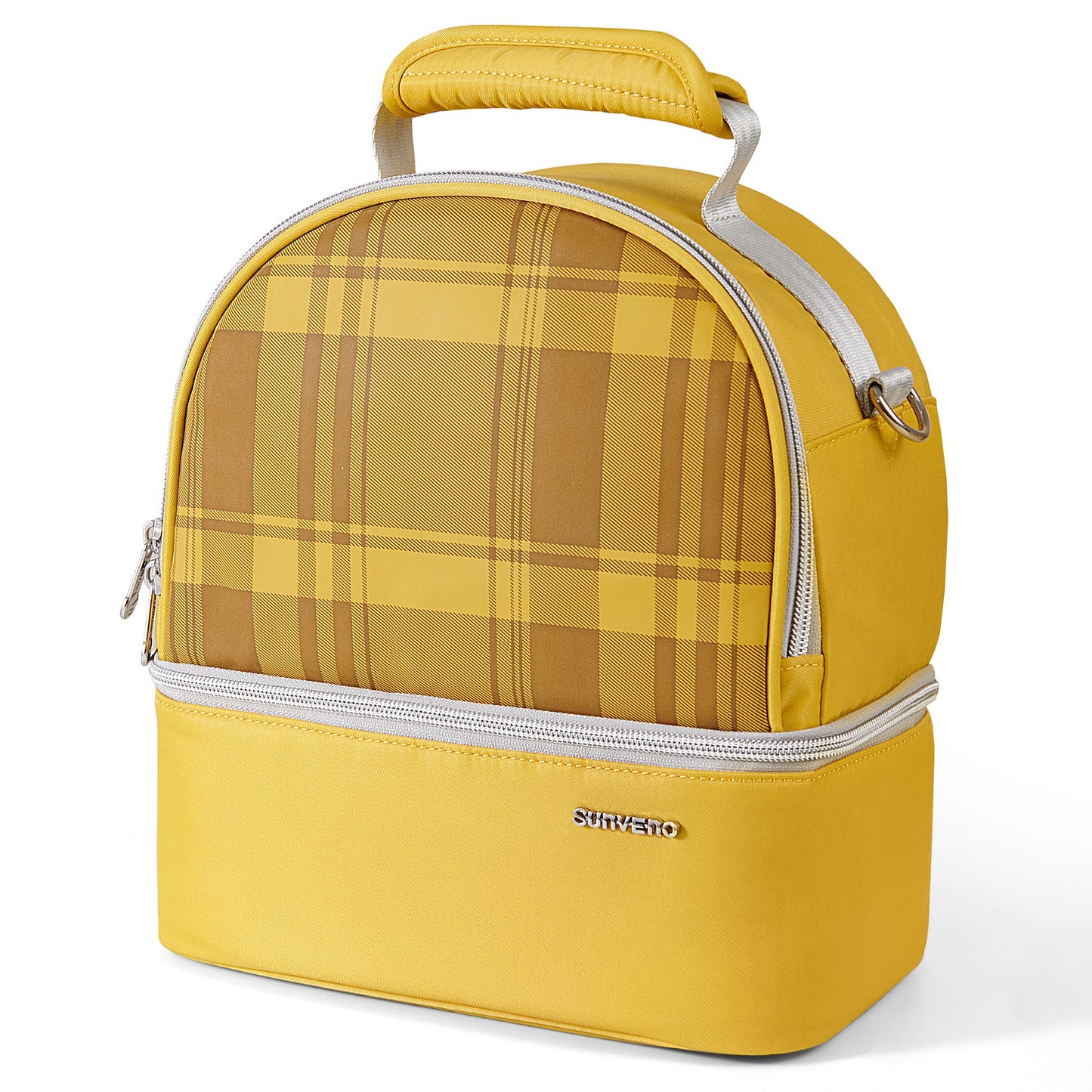 Insulated Lunch Box Double Deck Cooler Bag-0