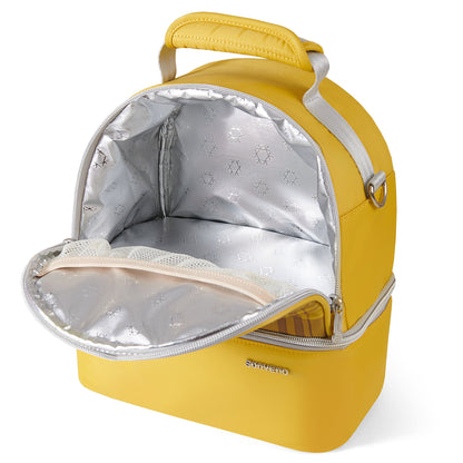 Insulated Lunch Box Double Deck Cooler Bag-1